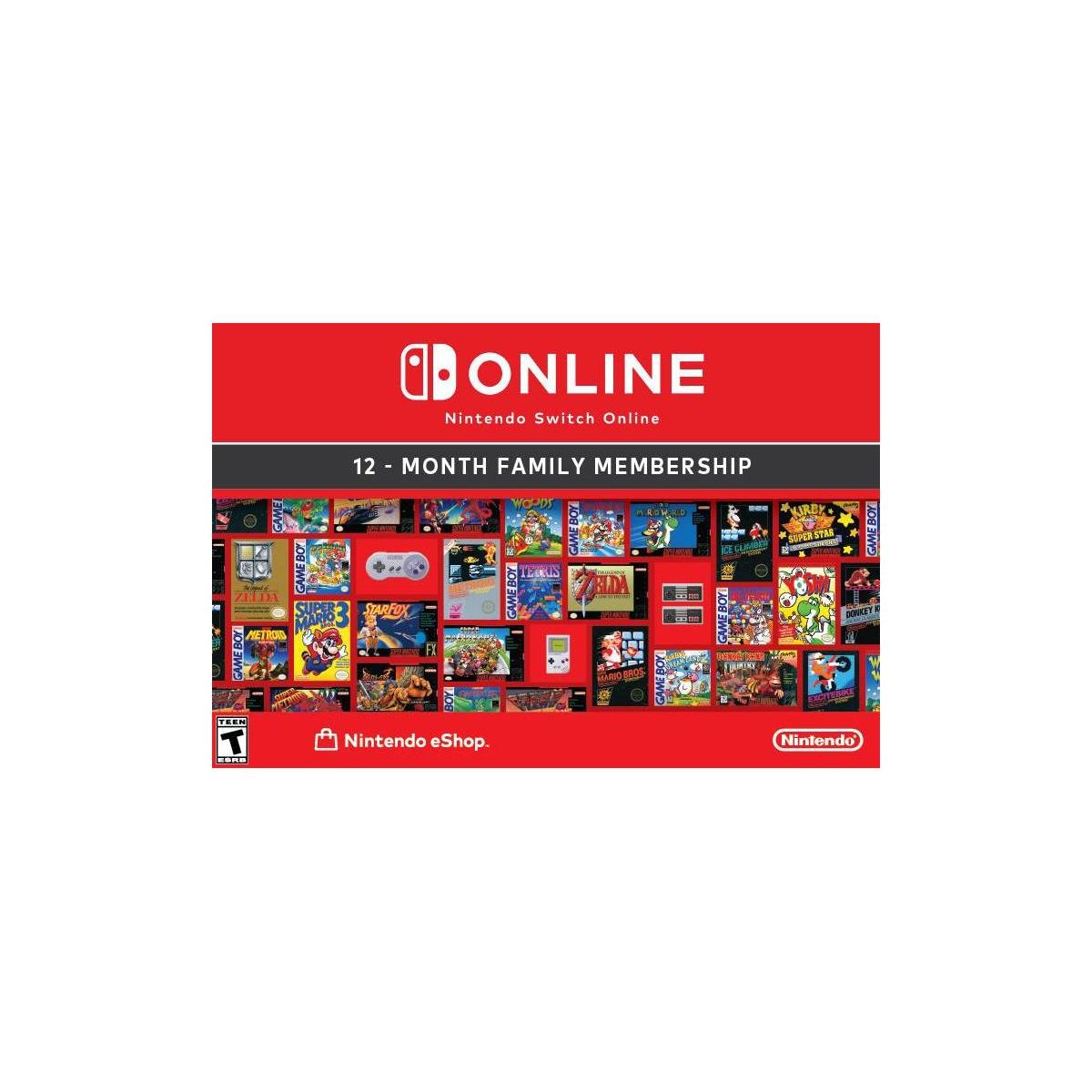 Nintendo Switch Online Membership (Digital)