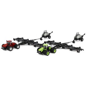 ERTL Set of 2 1/64 Case IH Steiger 600 HD Tractor, Flexi-Coil PD5700 Air Seeder & 3450 Cart, Outback Toys Exclusive 44468 - 1 of 4