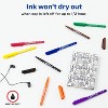 Avery Marks A Lot Permanent Markers, Pen-Style Size, Ultra Fine Tip, 8 Assorted Markers (09231) - 2 of 4