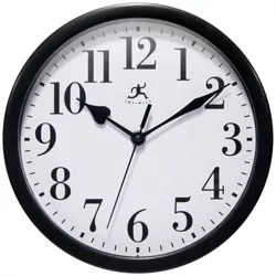 9" Plastic Wall Clock - Infinity Instruments