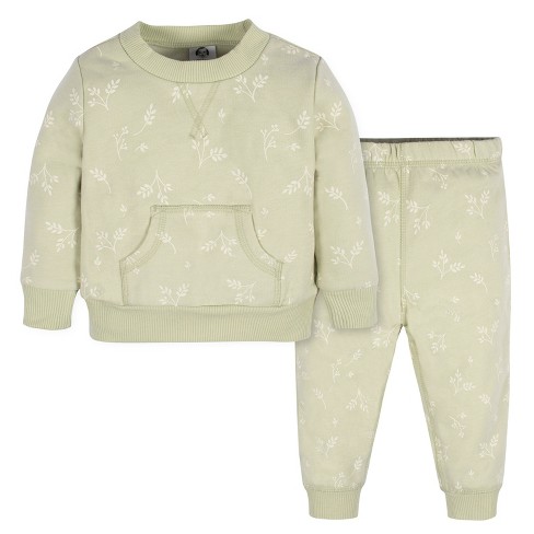 Gerber Baby And Toddler Boys' 2-piece Knit hooded Sweater & Pant Set :  Target