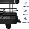 Attop Dish Drying Rack for Kitchen Counter, Stainless Steel Sink Organization and Storage Essentials with Cutlery Holder Black - 4 of 4