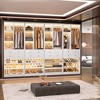 Besiost Closet Storage System with Adjustable Shoes Shelves, Closet Organizer with Drawer - 4 of 4