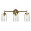 Kichler Lighting Winslow 3 - Light Vanity in  Natural Brass - 2 of 4