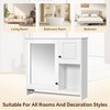 VYNXARIA 30'' Wall-Mounted Bathroom Cabinet with Mirror & Adjustable Shelves. - 4 of 4