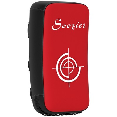Soozier Curved Kick Shield Muay Thai Punching Pad for Martial Arts, Karate, Kickboxing, MMA, Taekwondo x 1 Unit