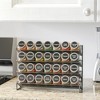 LunaLulinlk Spice Rack Organizer with 28 Jars, 4.33"D x 13.33"W x 10.5"H, Black - 2 of 4