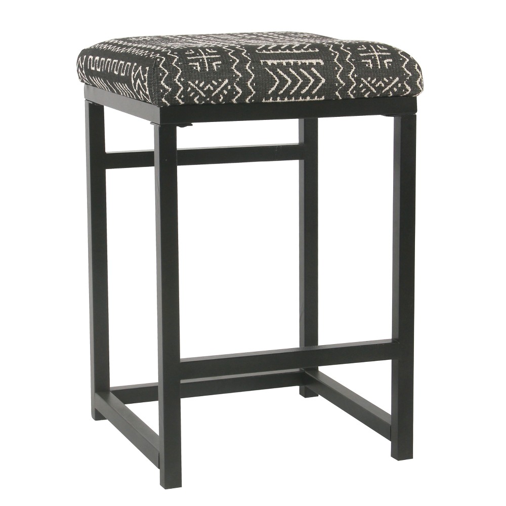 Open Back Counter Stool Onyx - Homepop was $84.99 now $63.74 (25.0% off)