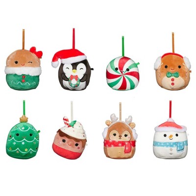 Squishmallow 4 Inch Plush Ornaments, Winter