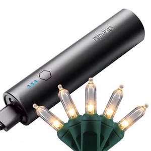 Celebrations Platinum LED T5 Clear/Warm White 50 CT String Smart-Enabled Christmas Lights 16.6 FT - 1 of 4