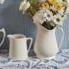 Park Designs Stoneware Lily Of The Valley Pitcher - 2 of 3