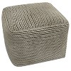 NicBex Modern Pouf Ottoman, Multifunctional Footstool for Living Room and Bedroom, Simple and Stylish Design - 2 of 4