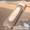 TITQWOP Long Cat Plush Pillow,51.1" Cute Cat Plushie Stuffed Animals Body Pillow,Kawaii Kitten Soft Plushie Doll Toy Birthday Gift for Kids - 4 of 4