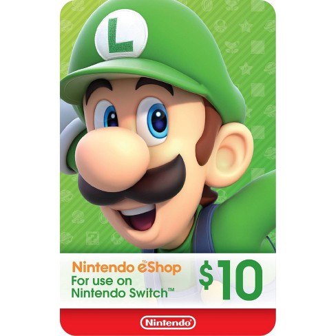 hoppe Tomat magi Nintendo Eshop Gift Card - (digital) : Target
