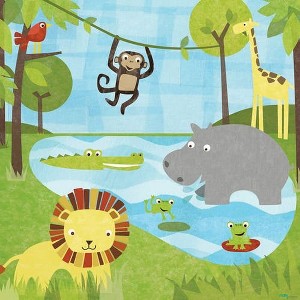 Oopsy Daisy Too's Safari Canvas Wall Art Size   21x21 - 1 of 1