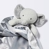 Small Security Blanket Elephant - Cloud Island™  Gray - image 3 of 3