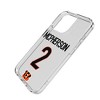 NFL Cincinnati Bengals Players Game Tactic Clear Cell Phone Case for Apple iPhone - 2 of 4