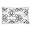Seven20 Star Wars White Lumbar Pillow | Black Rebel Insignia | 15 x 24 Inches | Set of 2 - 2 of 4