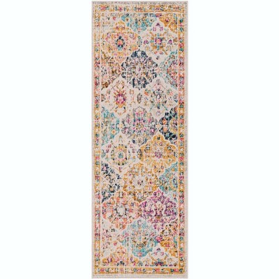 Mark & Day Emilly 2'7"x7'3" Runner Woven Indoor Area Rugs Saffron/Burnt Orange