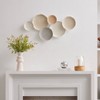 Danya B. 38"x19" Savanna Textured Plate Abstract Earth Toned Metal Wall Art - 3 of 4