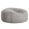 CAVINAS Polyester Round Bean Bag Chair,Oversized Lazy Sofa Chair with Memory Foam,Modern Lounge Chair for Living Room - 2 of 4