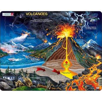 Springbok Larsen Volcanoes Children's Jigsaw Puzzles 70pc