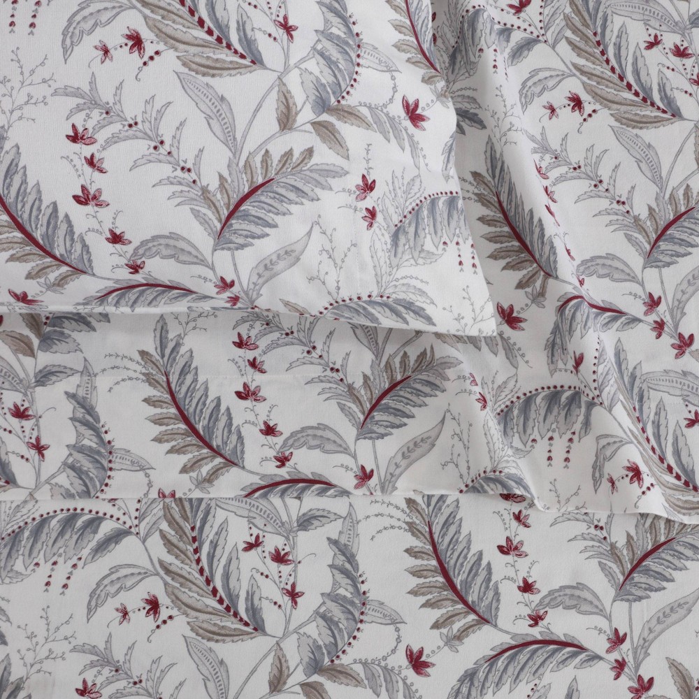 Tribeca Living Standard Chiara Portuguese Cotton Flannel Pillowcase Set