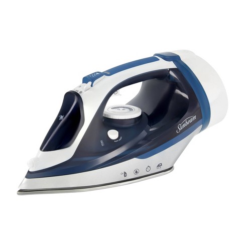 Sunbeam 1700w Steam Iron With Retractable Cord And Shot Of Steam ...