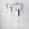 Capital Lighting Layla 3 - Light Vanity in  Chrome - 3 of 4