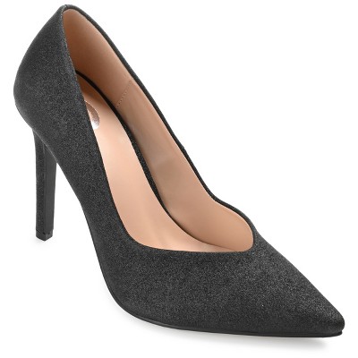Journee Collection Womens Ninna Slip On High Stiletto Pointed Toe Pumps