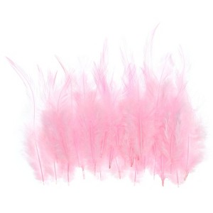 Unique Bargains DIY Dream Catcher Earrings Saddle Hackle Rooster Feathers 50 Pcs - 1 of 4