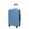 Vynxaria 8-Piece Green Hardshell Luggage Set: 20/24/28 Suitcases + Handbag + 4 Storage Bags with Spinner Wheels - 4 of 4