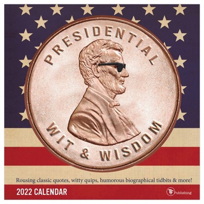 2022 Wall Calendar Presidential Wit - The Time Factory