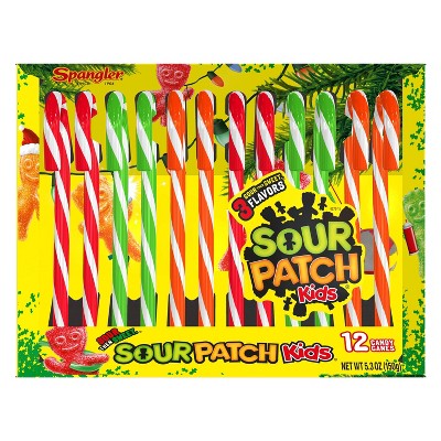 Sour Patch Holiday Candy Cane Box - 5.3oz