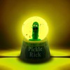 Silver Buffalo Rick and Morty Pickle Rick Light-Up Mini Snow Globe | 3 Inches Tall - 2 of 4