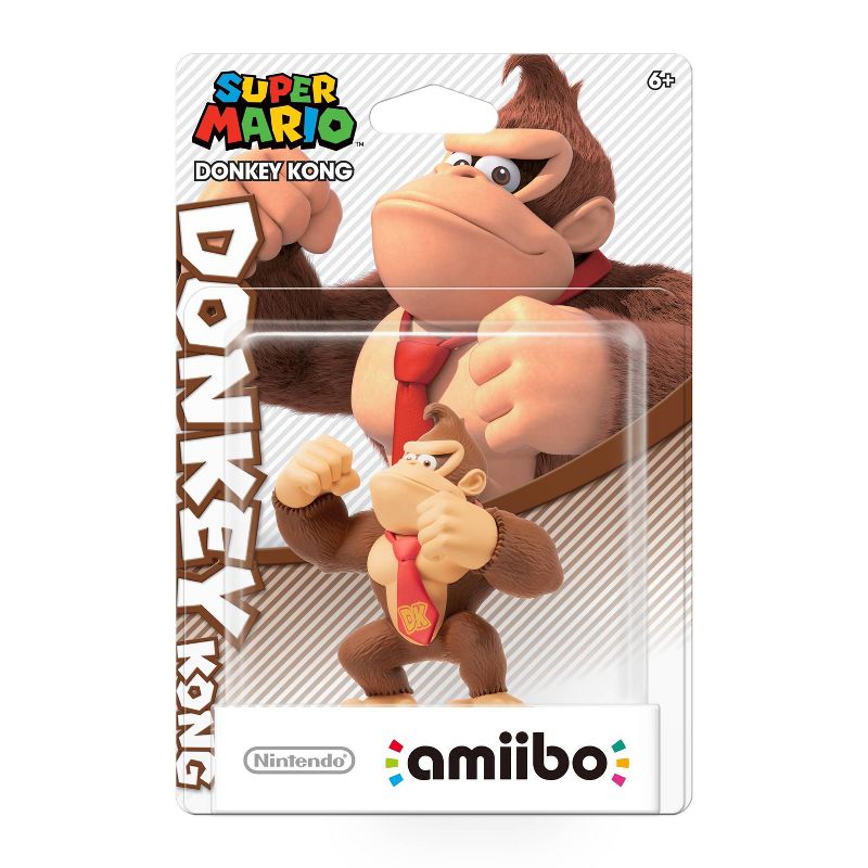 Nintendo amiibo Figure - Donkey Kong, 1 of 3