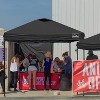 Cesicia 10x10 FT Light Blue Pop Up Commercial Canopy Tent with Adjustable Legs, Air Vent, Carry Bag & Sandbags - 4 of 4