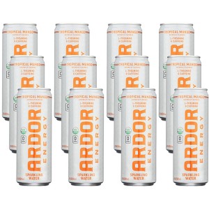 Ardor Tropical Mango Sparkling Water - Case of 12/12 fz - 1 of 4