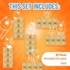 Strictly Briks Classic Bricks Starter Kit, 100% Compatible with All Major Brick Brands - 96 Pieces, 2x4 Studs - 3 of 4