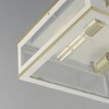 Maxim Lighting Neoclass 2 - Light Flush Mount in  White/Gold - 2 of 4