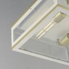 Maxim Lighting Neoclass 2 - Light Flush Mount in  White/Gold - image 2 of 4