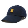 Dalix Yellow Gummy Embroidered Cotton Dad Hat Baseball Cap Adjustable Womens - 4 of 4