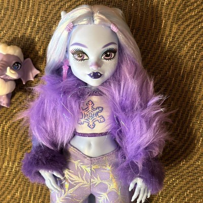 Monster High Abbey Bominable Yeti Fashion Doll With Accessories : Target