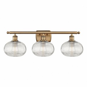 Ithaca - 3 Light Bath Vanity In Industrial Style-9.25 Inches Tall and 28 Inches Wide - 1 of 1