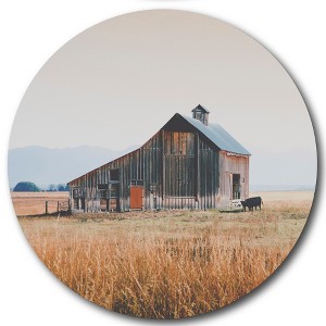 Courtside Market Global Wonders Photography Collection, The Barn Statement Piece Wood Décor - 1 of 4
