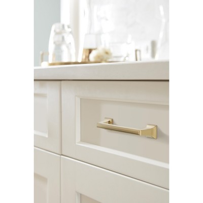 Champagne Bronze 3-3/4" Modern Cabinet Bar Pull