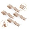 Allegra K Women's Stretchable Shoulder Bra Straps Adjustable Elastic Straps 2 Pairs - 4 of 4