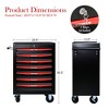 VASIP Rolling Metal Tool Chest with 4 Drawers, Steel Tool Chest Cabinet with Ball Bearing  Drawer Slides for Home,Garage - 2 of 4