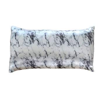 Morning Glamour King Satin Printed Pillowcase Marble