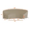 Covers&All Curved Outdoor Couch Cover, 1000D Waterproof, UV-Resistant Patio Furniture Cover - 3 of 4